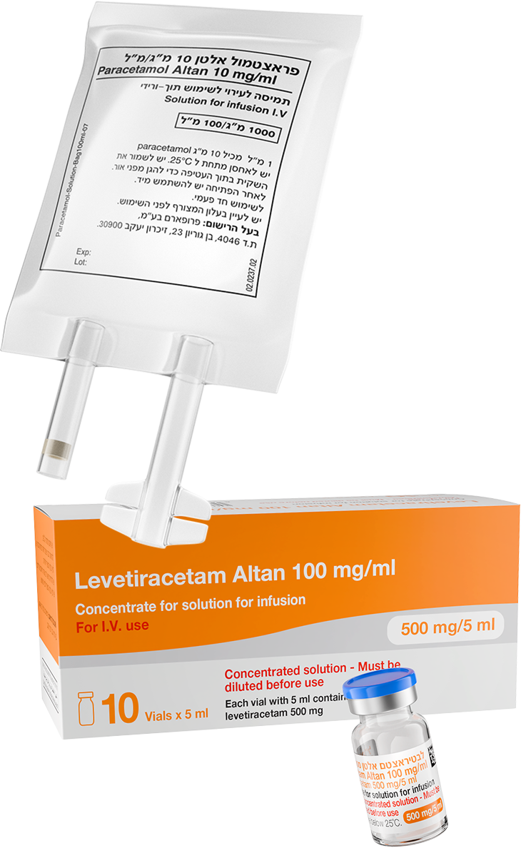 PARACETAMOL ALTAN 10 MG/ML, 100ML